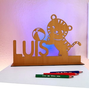 Regalo Niños Tigre personalizado