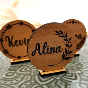 Naamkaartjes tafeldecoratie bruiloft gast cadeau plaatskaarten plaatskaarten voor bruiloft, doop communie, vormsel, tafeldecoratie bruiloft