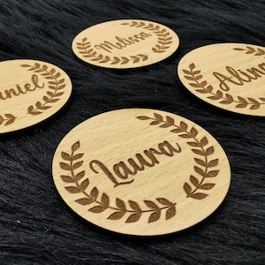 Porte-noms aimants de mariage marque-places marque-places cadeau d'invité pour mariage, baptême communion, confirmation, décoration de table mariage
