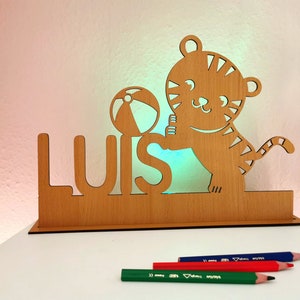 Regalo bebé Tiger personalizado