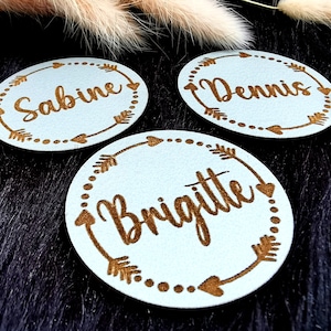 Targhette regalo per gli ospiti, magneti per matrimoni, segnaposto, segnaposto per matrimonio, battesimo, comunione, cresima, decorazioni per la tavola di nozze