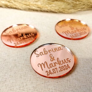 Elegantes y únicos obsequios de boda, bonitos y elegantes imanes para bodas, bautizos, comuniones, novios, novias y novios, color dorado