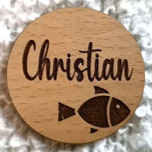 Decorazione tavola, battesimo, regalo per gli ospiti, targhette portanome, magneti, battesimo, comunione, matrimonio, segnaposto, segnaposto per matrimoni, cresime