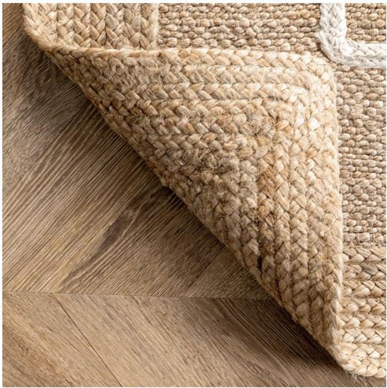 Jute rug 3x5 Farm house Area rug Natural boho rug Living Etsy