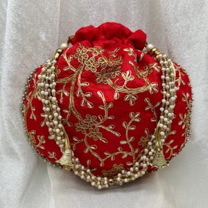 Lot of 20 pcs Indian Handmade women Embroidery Clutch Purse Potli Bag Pouch Drawstring Bag Wedding Favor Return Gift for Guest Free Ship