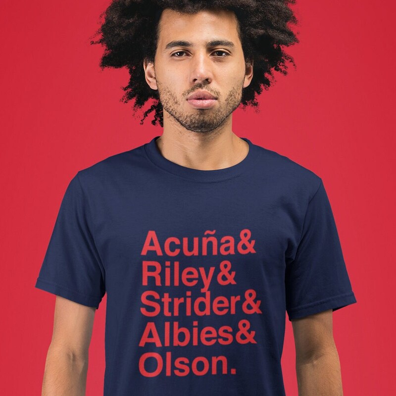 Atlanta Braves Shirt - Etsy