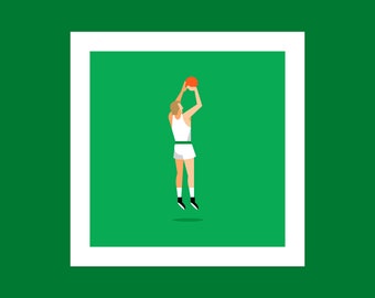 Basketball Shooter Art Print: Gallery Quality Sports Decor