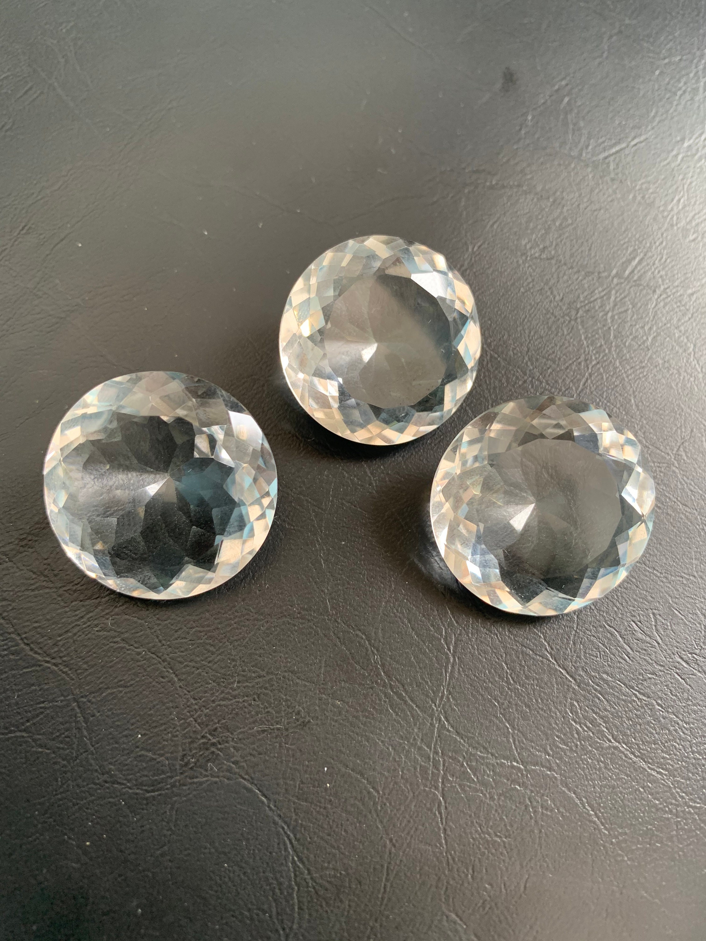 CrystalGemstone White Crystal CaboshedFreedom Rocks Crystal Etsy