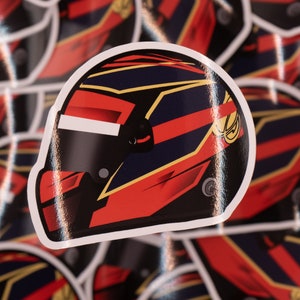 Kimi Raikkonen  2021  Helmet Waterproof Sticker