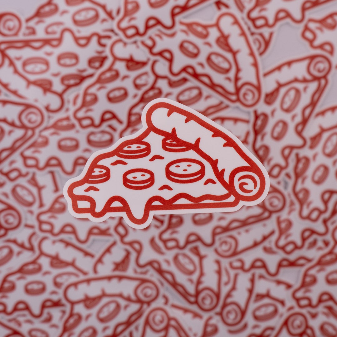The Honey Badger Pizza Pizza Sticker / Daniel Ricciardo Inspired, F1
