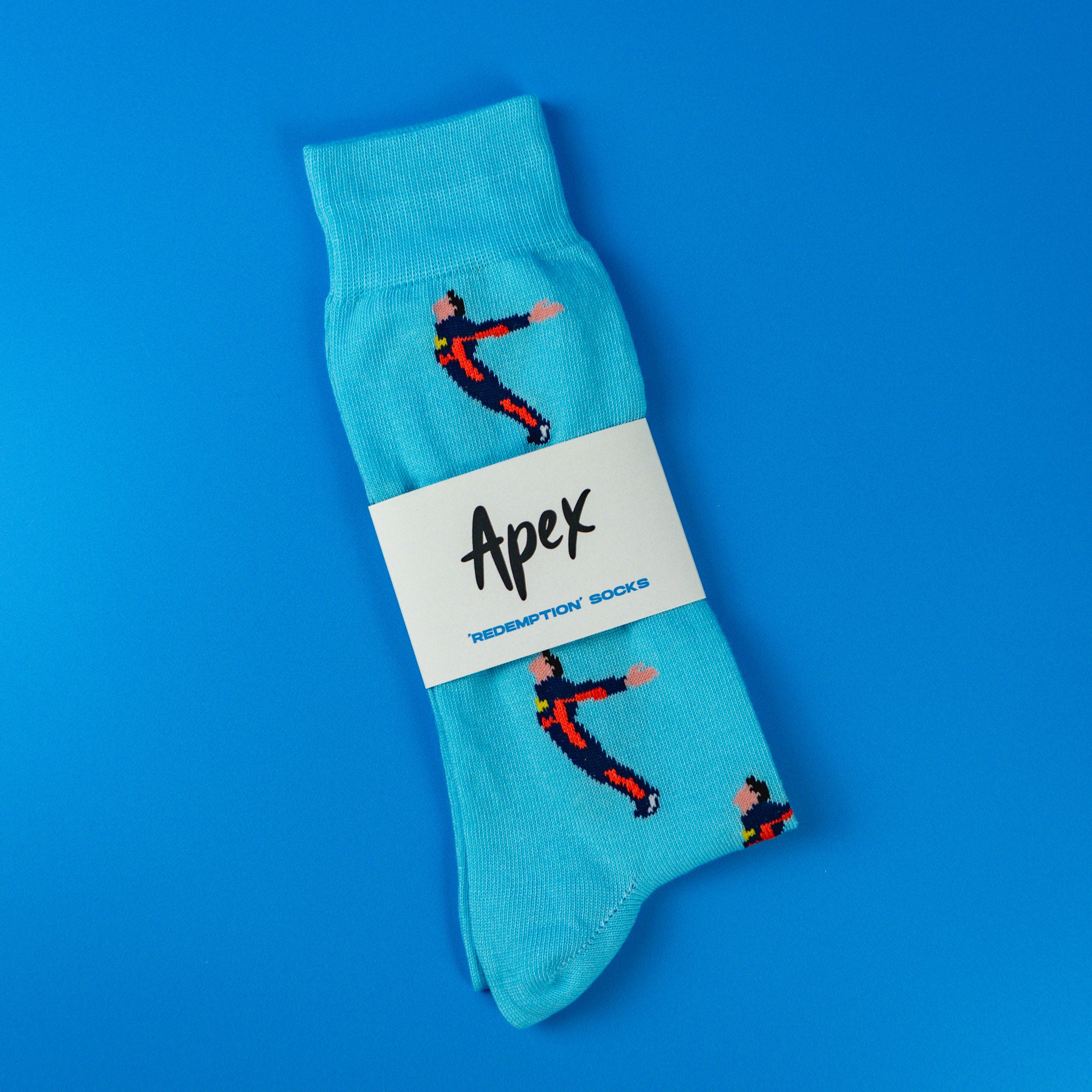 Redemption Apex Socks | F1 Daniel Ricciardo Inspired Formula 1 Socks, Gifts, 2023