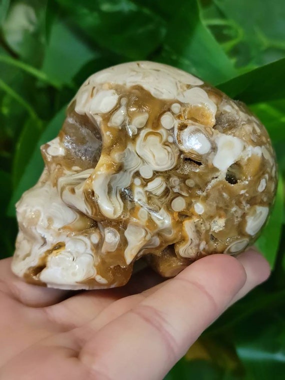 Amber Flower Agate Sphere Amber Flower Agate Sphere