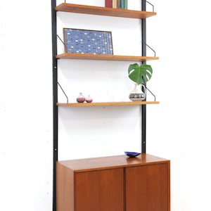 Poul Cadovius Wall Unit | Royal System | Cado Teak | modular wall shelf | mid century Danish design | Vintage | 1960 | midcentury shelf