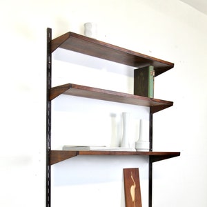 Kai Kristiansen shelving unit | FM Furniture | Midcentury shelving system | Wall unit | vintage Danish design modulares Wandregal