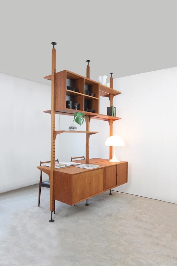 RESERVED FOR INGRID | Unique Room Divider | Freestanding 2-bay