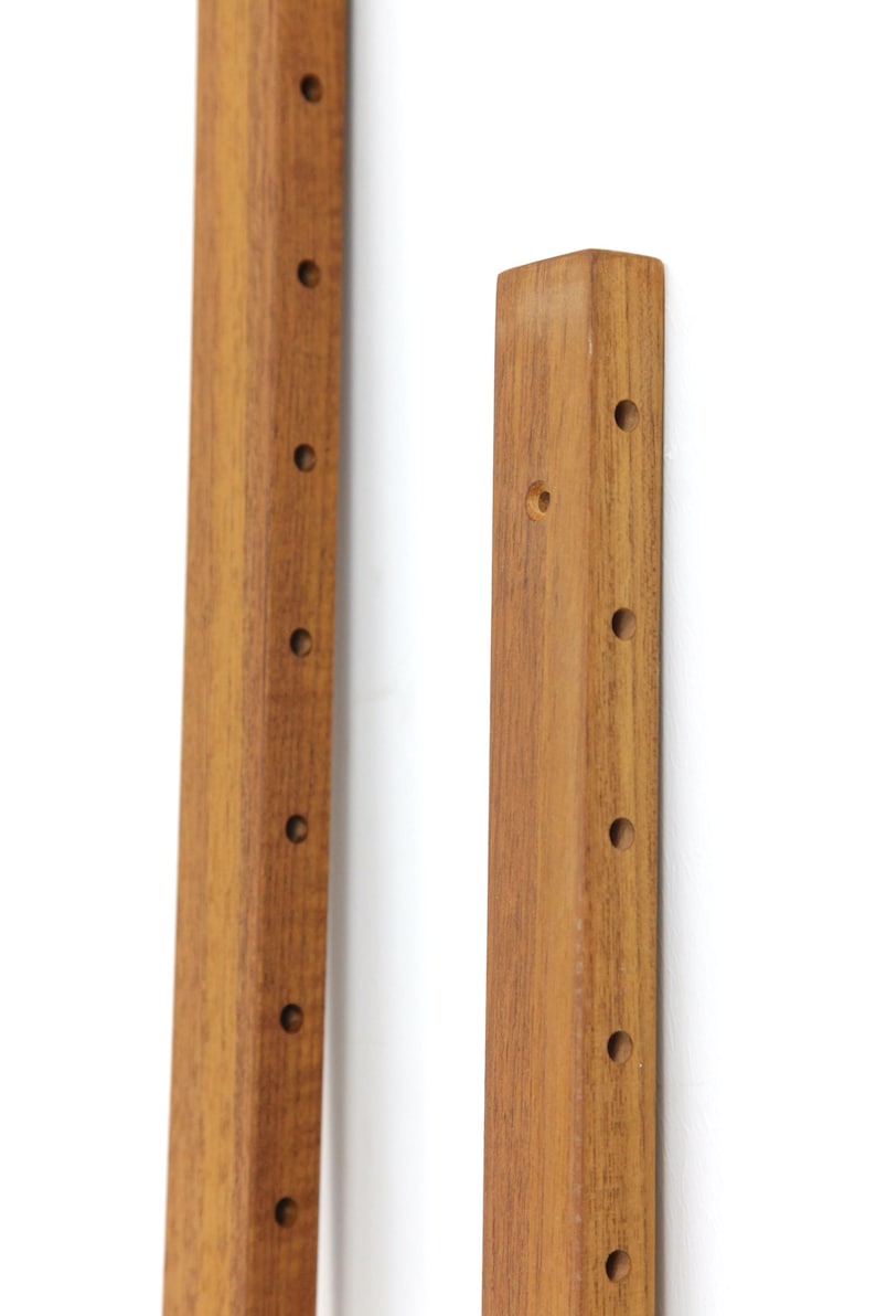 Timber Wall Rails Wall Rails for Royal System by Poul Cadovius | Shelving System | Danish ...