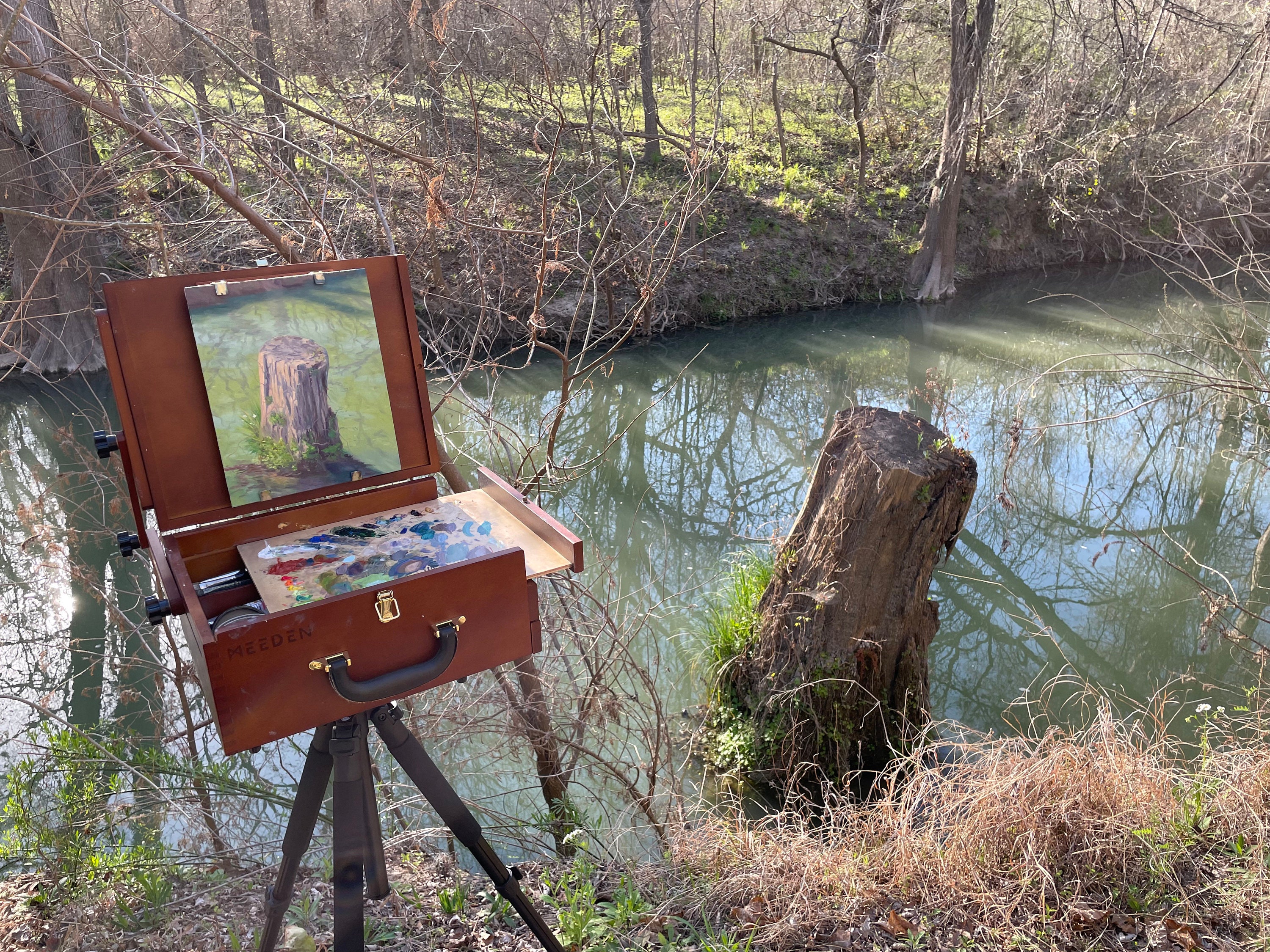 MEEDEN Watercolor Painting Easel for Plein Air, Nepal