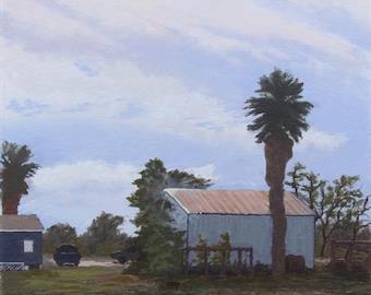 Impresión de edición limitada: Estudio del sur de Texas