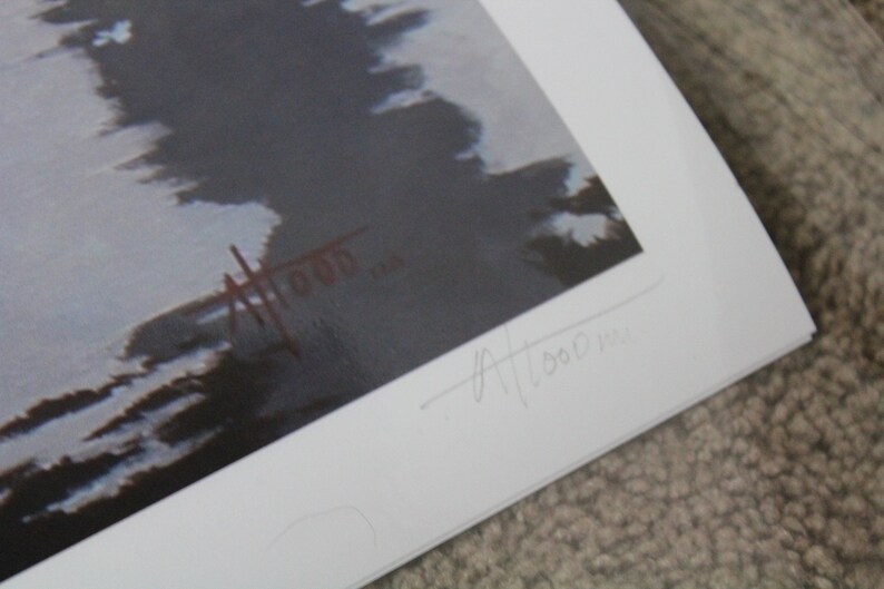 GIANT Limited Edition Print, Artist Signed and Numbered, Texas