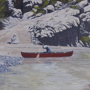 Limited Edition Print: Casting Off 11x14&quot;