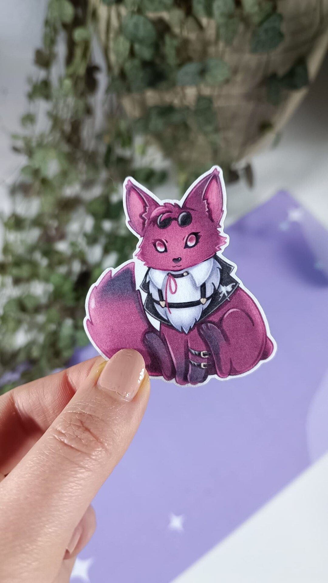 Kafka Fox Sticker From Honkai Star Rail Hand Drawn and Perfect for Any ...
