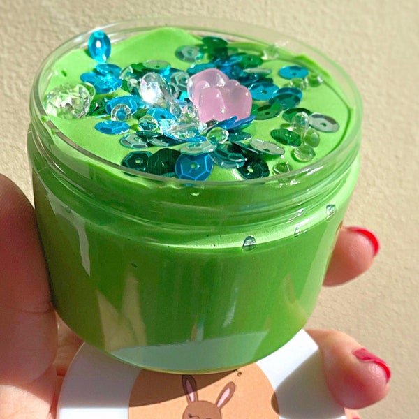 Emerald Dreams Green Butter Slime