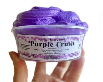 Purple Crush Butter Slime | Soft Stretchy Grape Scented Sensory Play UK