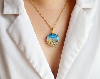 Rudder Ocean Love Sea Sailing Blue Necklaces Pendant Retro Moon Stars Jewelry Rudder Ocean Love Sea Sailing Blue Necklaces Pendant Retro Moon Stars Jewelry