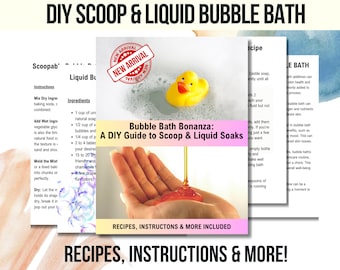 DIY Natural Body Lotion Recipe for Beginners (Digital Download)