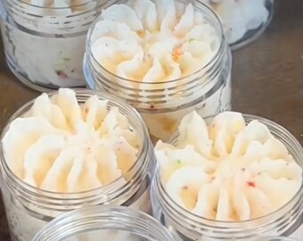 Whipped Candy Lip Scrub, Rainbow Candy Lip Polish, Candy Infused Lip Scrub, Lip Care, Natural Exfoliating Lip Scrub