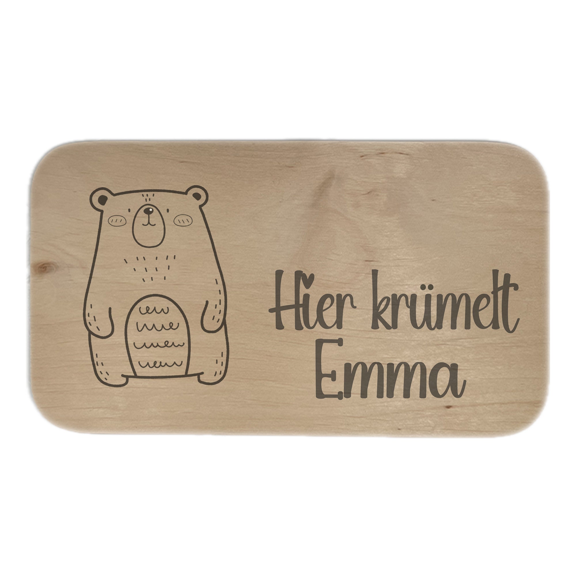 Breakfast board Breakfast board Wooden board Board with engraving personalized Children Baby Gift Birthday gift Baptism