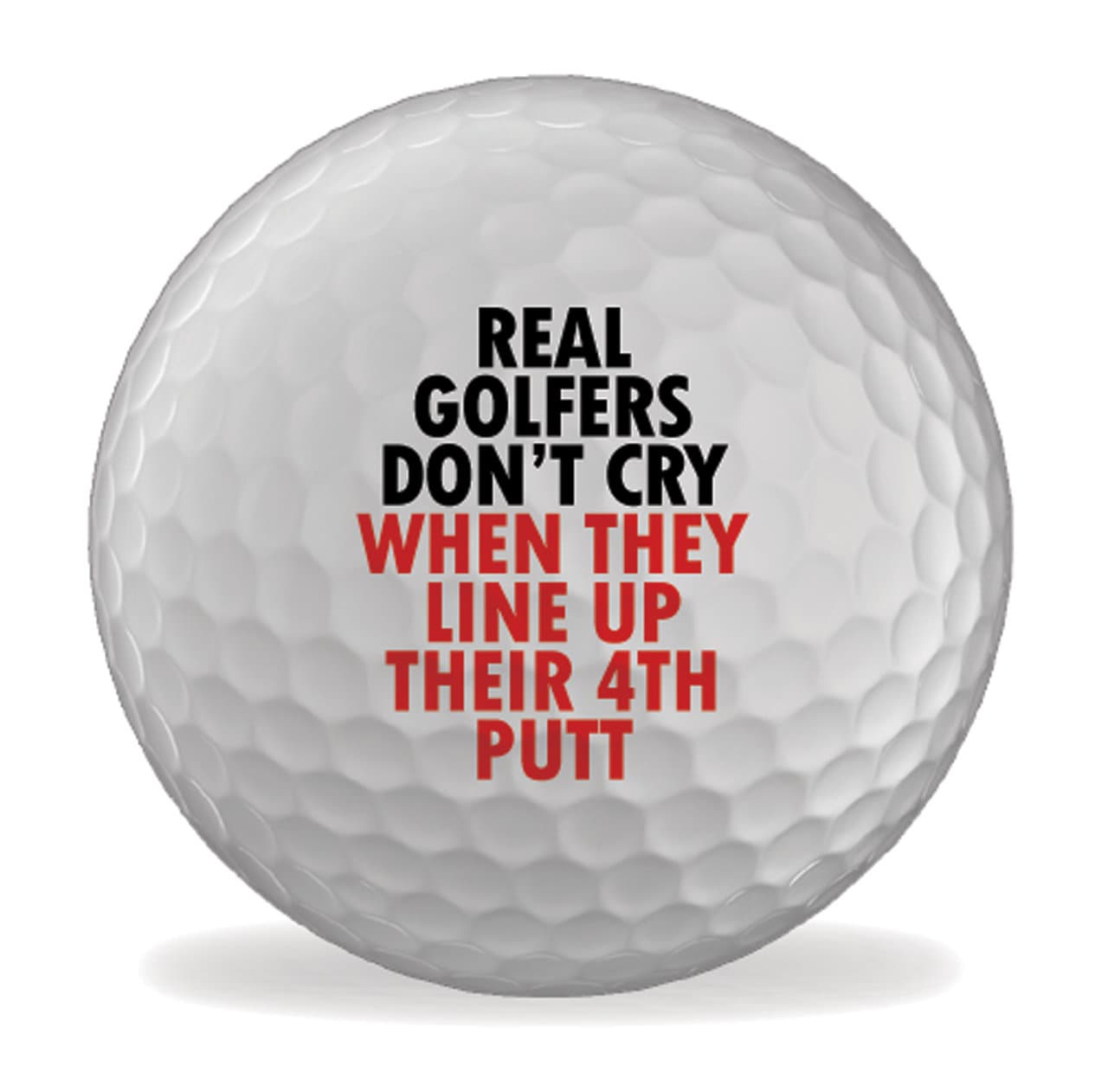 Golfers Don't Cry Funny Printed Golf Balls Fun Novelty Etsy