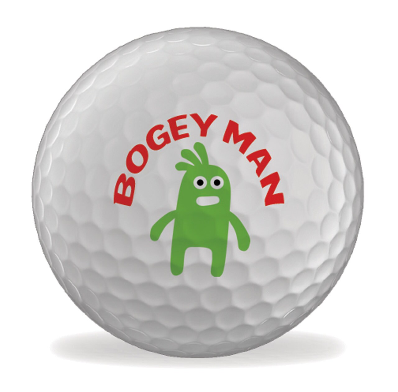 Bogey Man Funny Printed Golf Balls Fun Novelty Etsy
