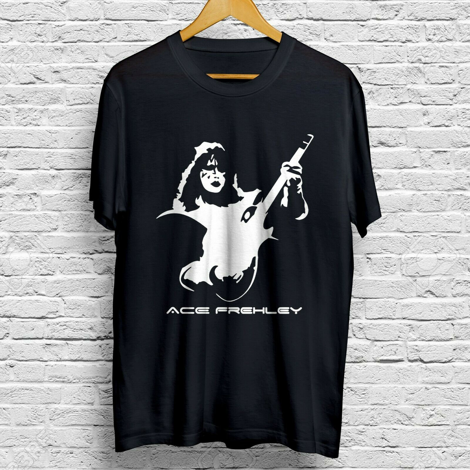 Ace Frehley Guitarist Musician TShirt Cotton 100 Short Sleeve | Etsy