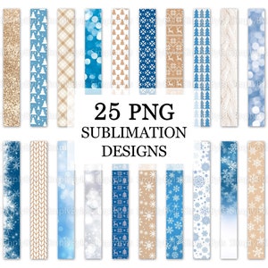 Winter Key Fob Wristlet Bundle, Christmas Key Fob png Sublimation Design, Snow Snowflakes Key Fob Graphics, Keychain Wristlet Sublimation