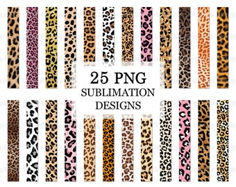 Leopard Key Fob Wristlet Bundle, Key Fob png Sublimation Design, Cheetah Key Fob Graphics, Keychain Wristlet Sublimation Design