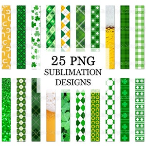 Paquete de pulsera de llavero del día de San Patricio, diseño de sublimación png del llavero de llavero de llavero, gráficos de llavero de San Patricio, diseño de sublimación de pulsera de llavero