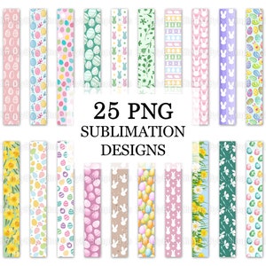 Paquete de pulsera Easter Key Fob, Key Fob png Sublimation Design, Easter Key Fob Graphics, Keychain Wristlet Sublimation Design, Bunny Key Fob