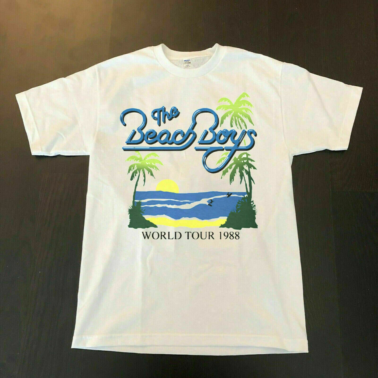 The Beach Boys Tour 1988 World Mens TShirt Size US | Etsy