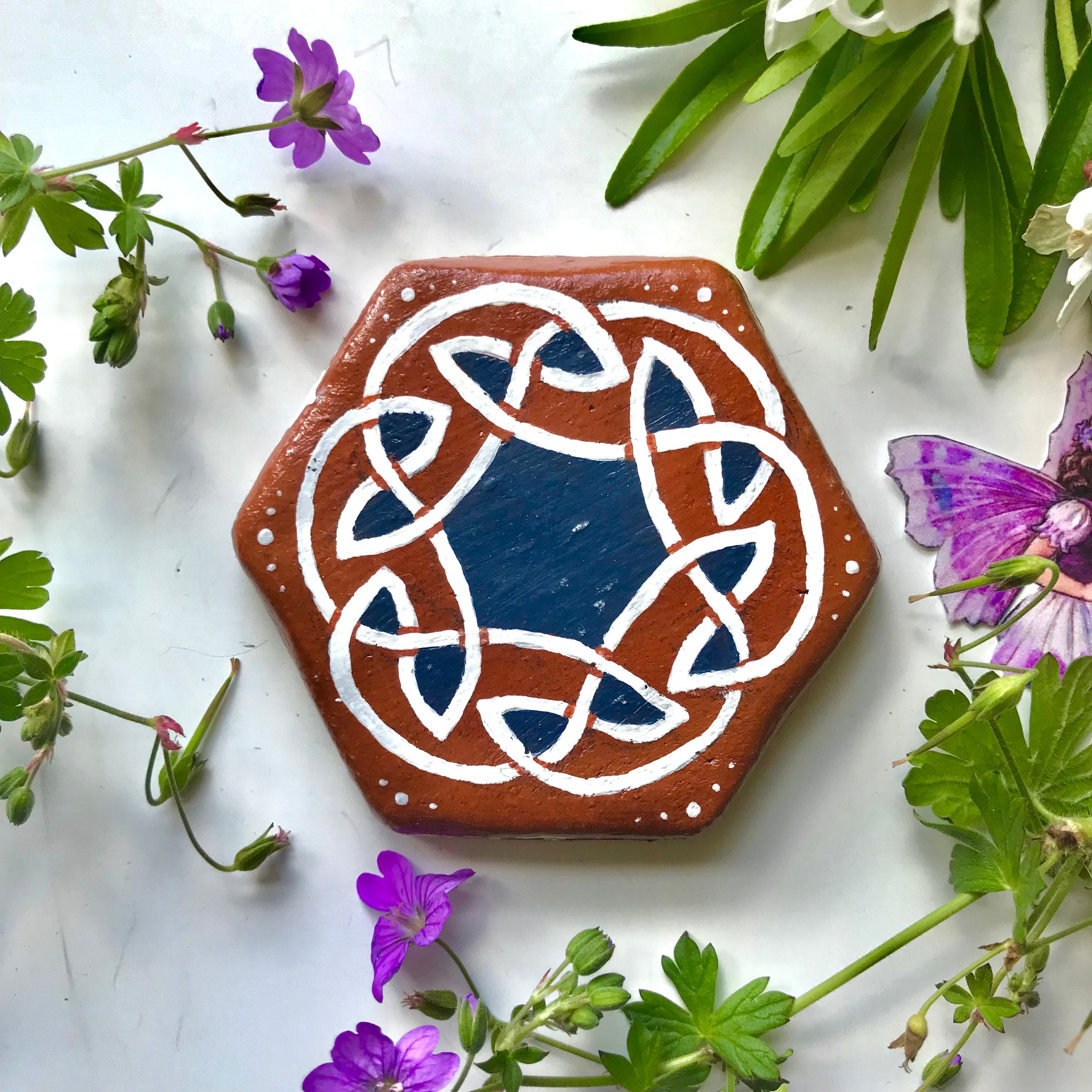 CELTIC Ceramic Tiles celtic spirals knotwork and motifs Etsy