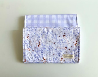 Burp Cloth Set - Lavender Floral | Baby Burp Cloths