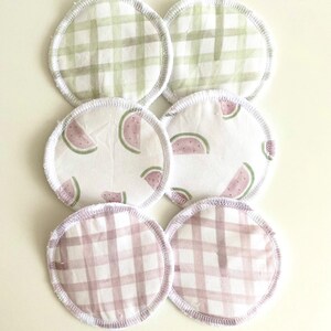 Reusable Nursing Pads Breast Pads 3 Pairs Watermelon