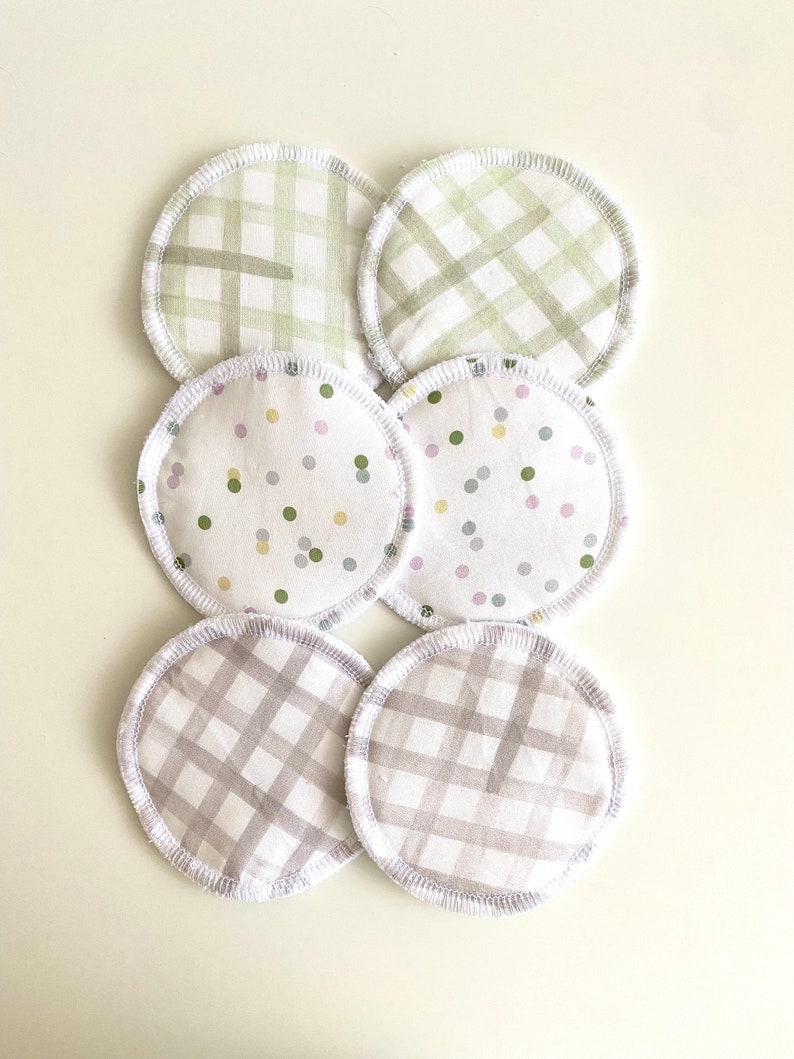 Reusable Nursing Pads Breast Pads 3 Pairs Confetti Spot