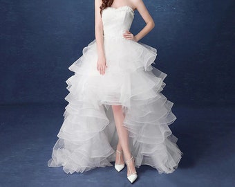 Customized Sexy Wedding Dresses Front 