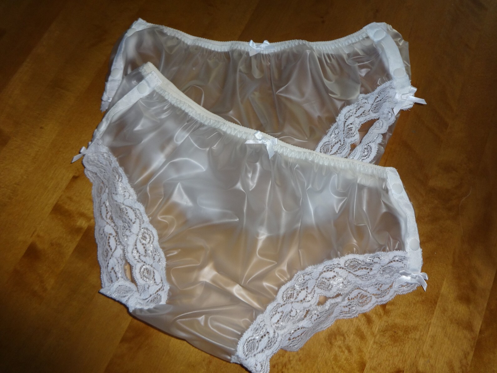 Sissy Clear Pvc Panties Knickers Waterproof Plastic Snaps Side Etsy