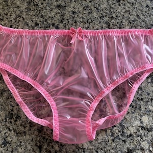 Haian Plastic Bikini Panties Incontinence PVC Underwear Color