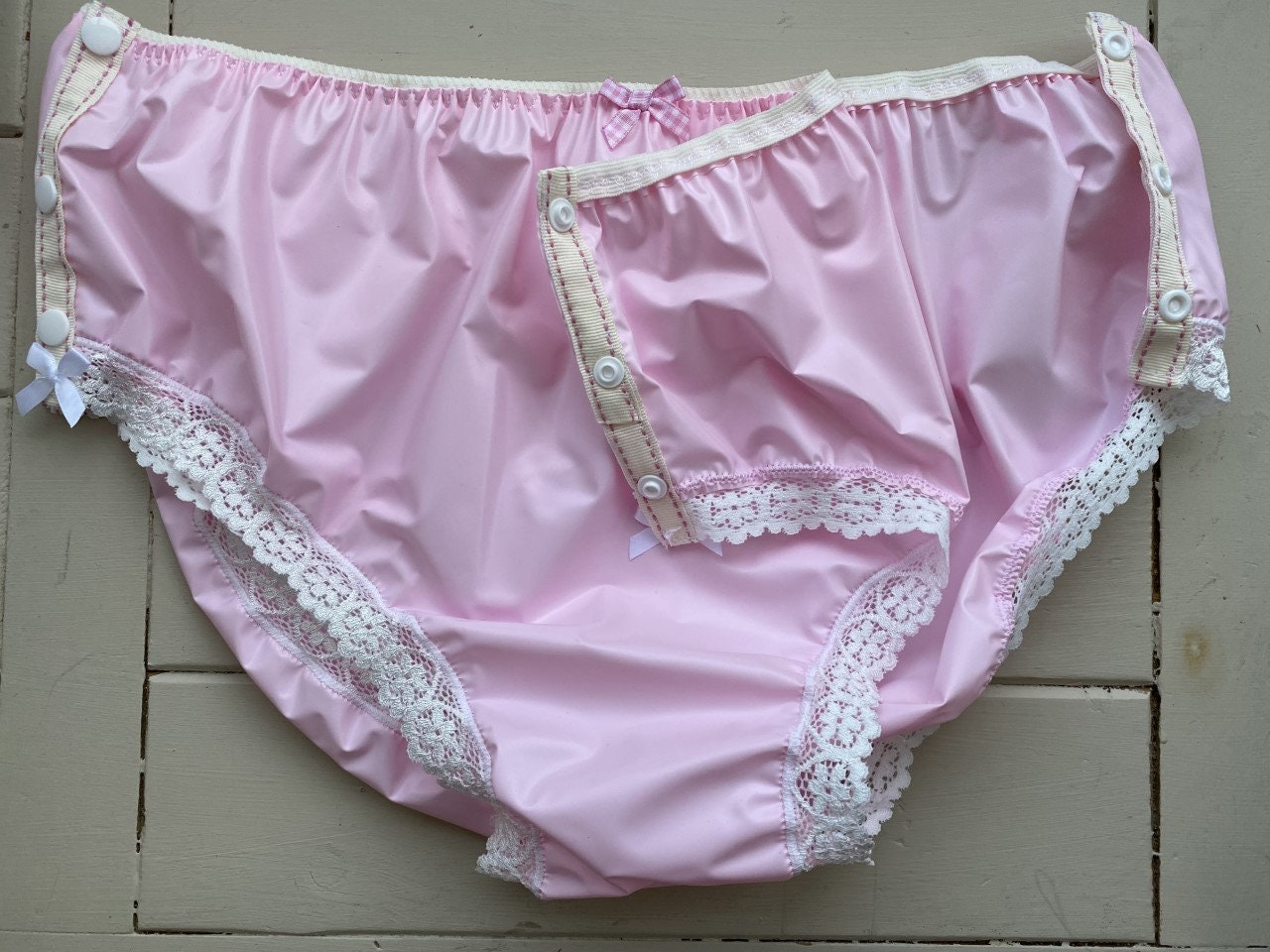 Sissy Pink Opaque Pvc Panties Knickers Waterproof Plastic - Etsy Australia