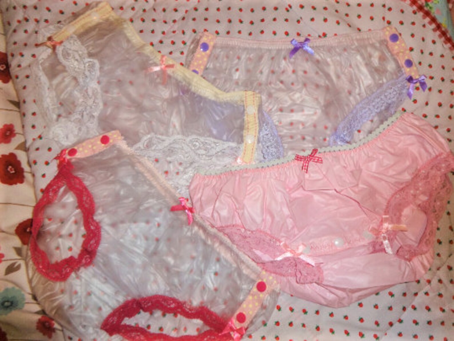 Sissy Clear Pvc Panties Knickers Waterproof Plastic Snaps Side Etsy