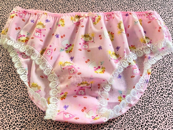 Sissy Pink Fairy Princess Panties Handmade Knickers Pretty Light