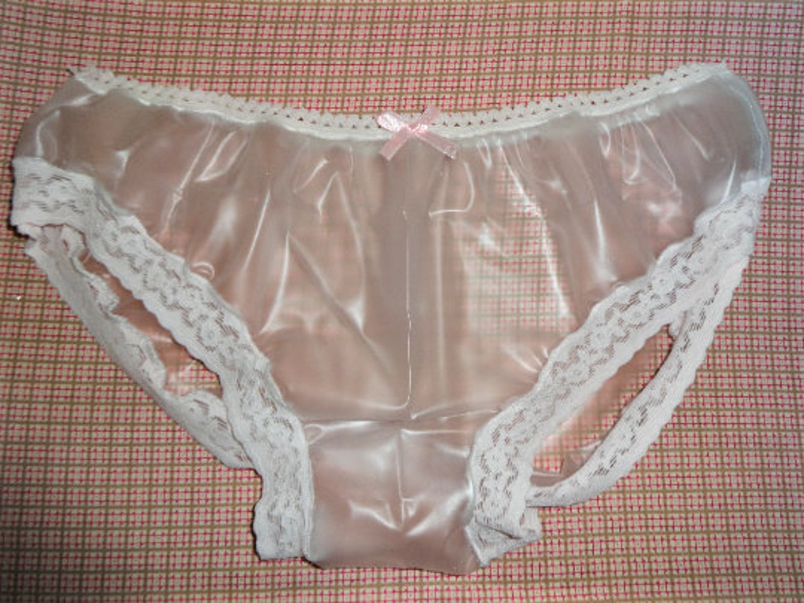 Sissy Adult Baby clear semi opaque pvc panties knickers Etsy